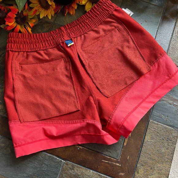 StretchTech Colorblock High-Waisted Athletic Shorts - Picture 13 of 14